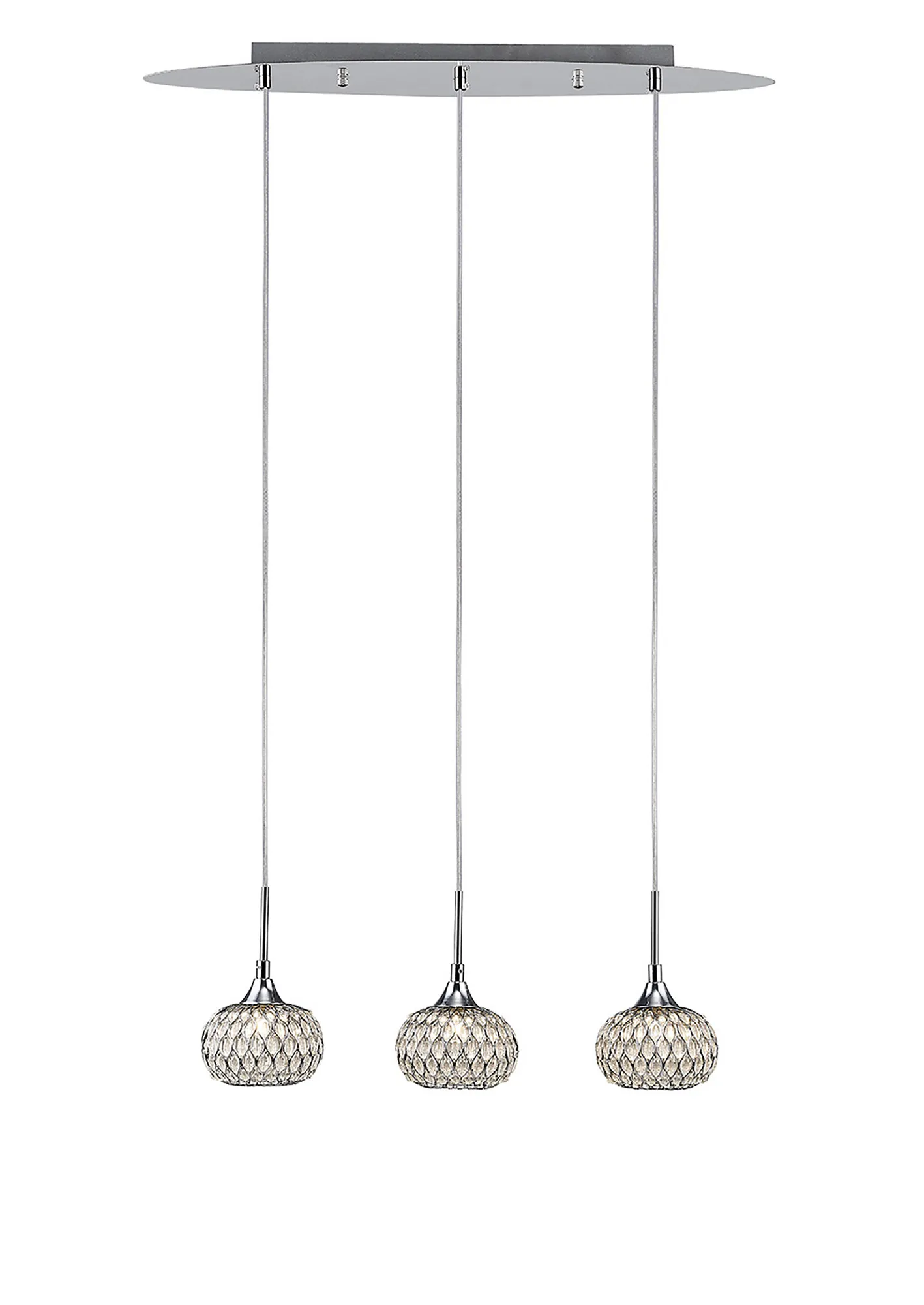 IL31504  Chelsie Pendant 3 Light